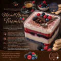 Mixed Berries Tiramisu